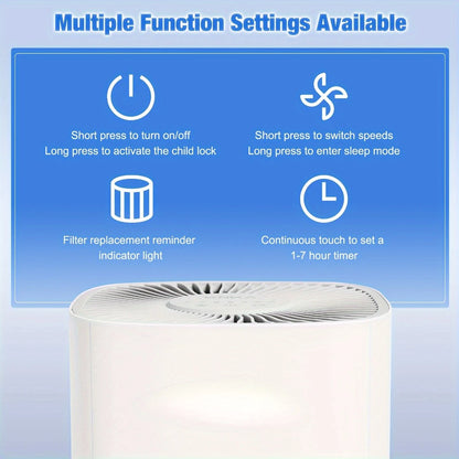 Tragbarer Luftreiniger HEPA 13